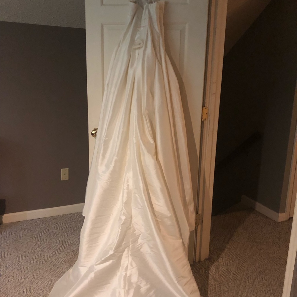 Off-White Wedding Dress - Picture 3 of 5
